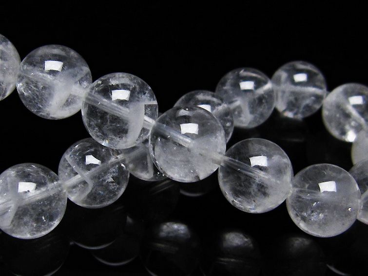 ラビットヘア ファントム 水晶 ブレスレット 11mm [T458-1299] 2枚目