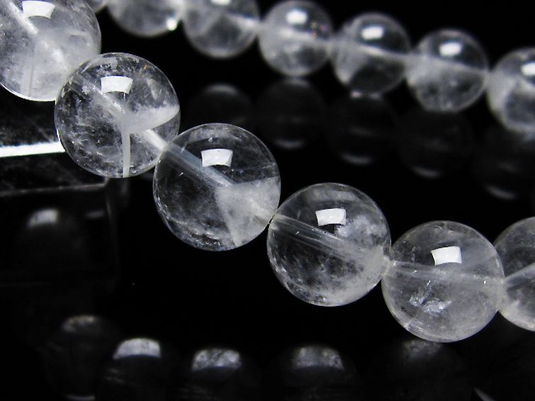 ラビットヘア ファントム 水晶 ブレスレット 11mm [T458-1299] 3枚目