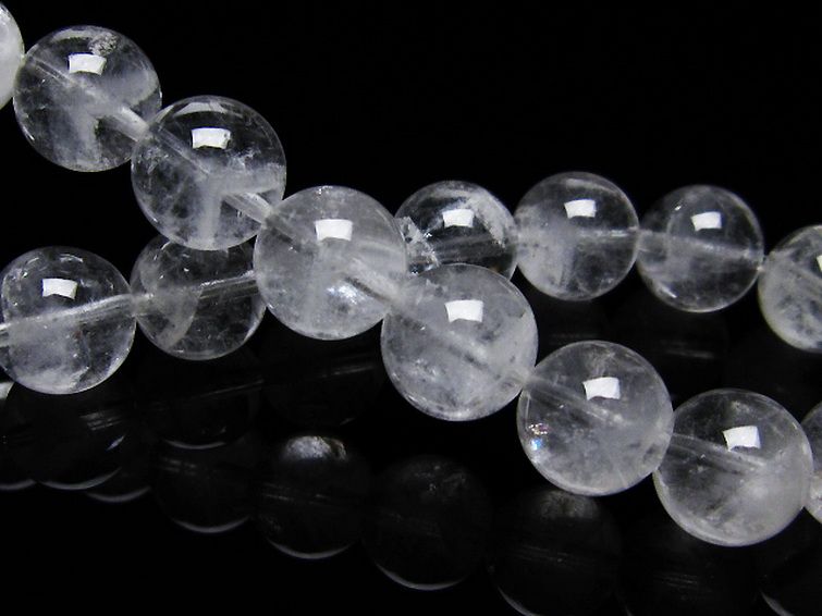 ラビットヘア ファントム 水晶 ブレスレット 10mm [T458-1306] 2枚目