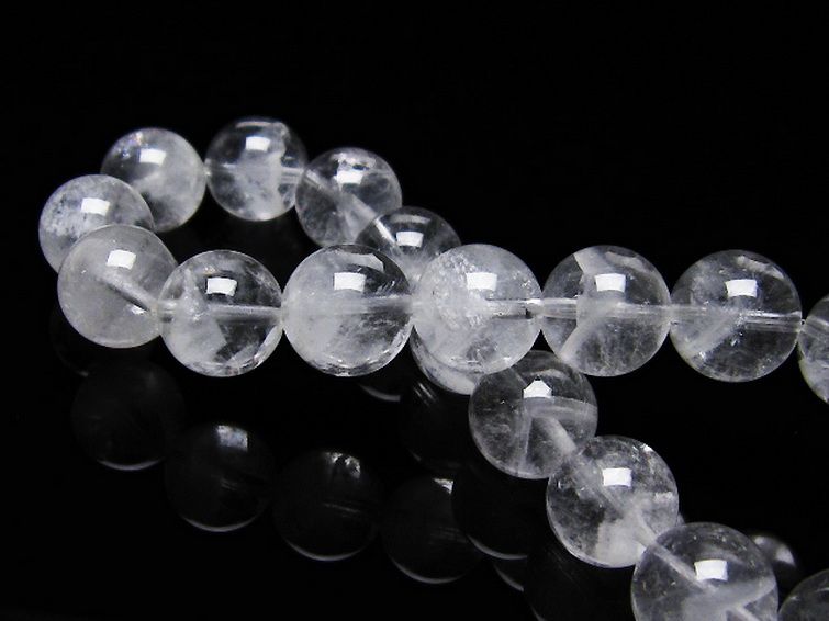 ラビットヘア ファントム 水晶 ブレスレット 11mm [T458-1316] 2枚目