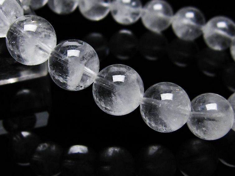 ラビットヘア ファントム 水晶 ブレスレット 11mm [T458-1316] 3枚目