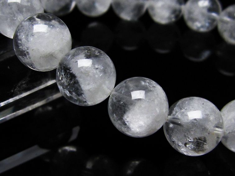 ラビットヘア ファントム 水晶 ブレスレット 12mm [T458-1323] 3枚目