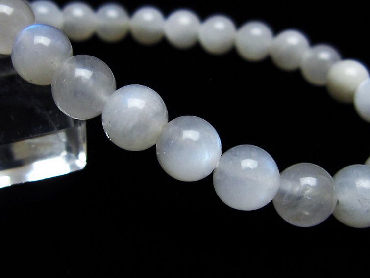 ムーンストーン ブレスレット 8mm [T459-11486] 3枚目