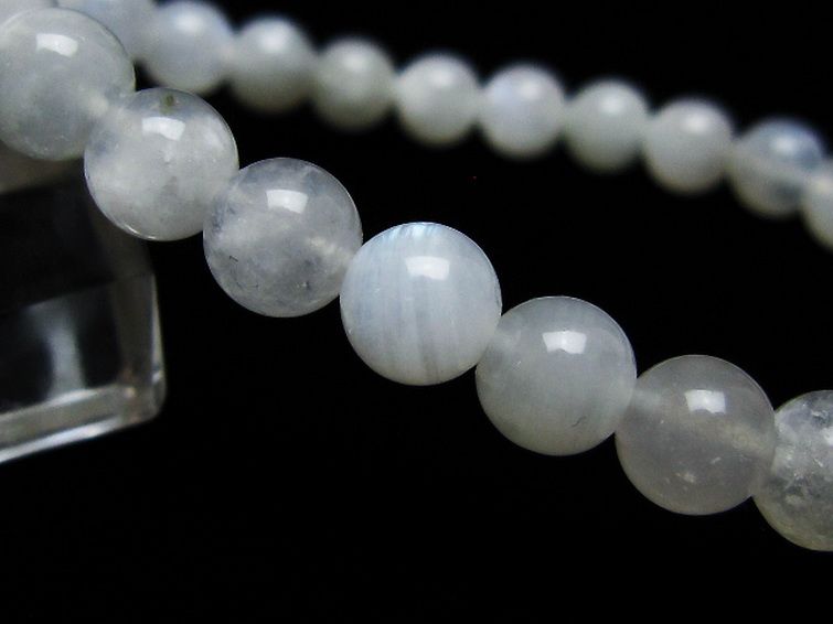 ムーンストーン ブレスレット 7mm [t459-11495] 3枚目
