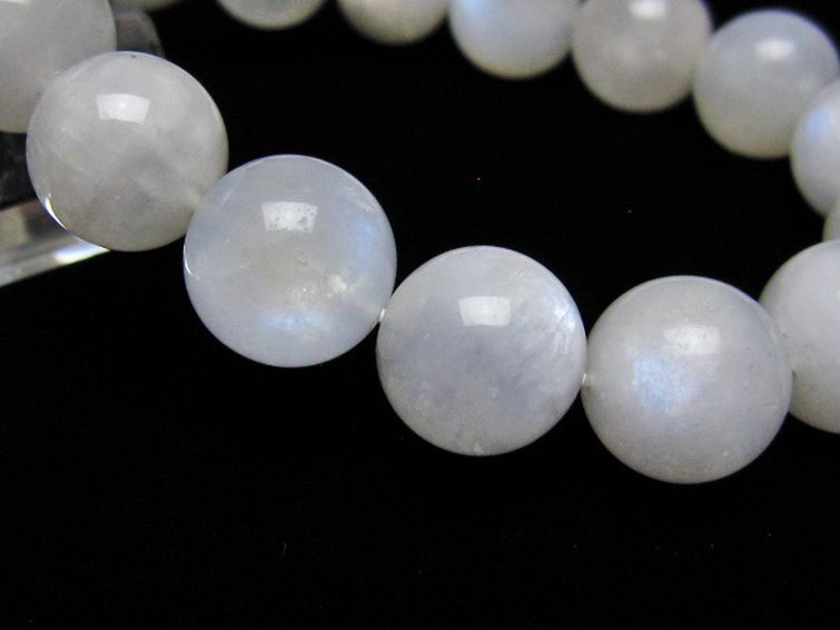 ムーンストーン ブレスレット 13mm [t459-11660] 3枚目