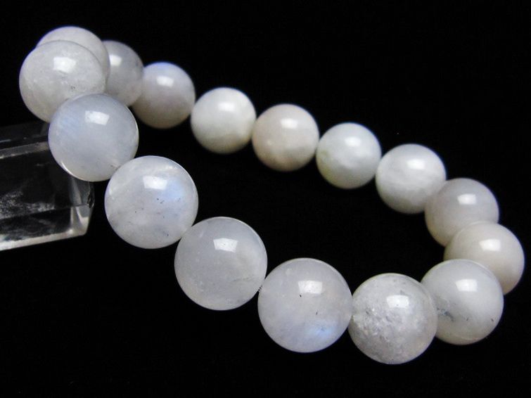 ムーンストーン ブレスレット 13mm [t459-11666] 1枚目