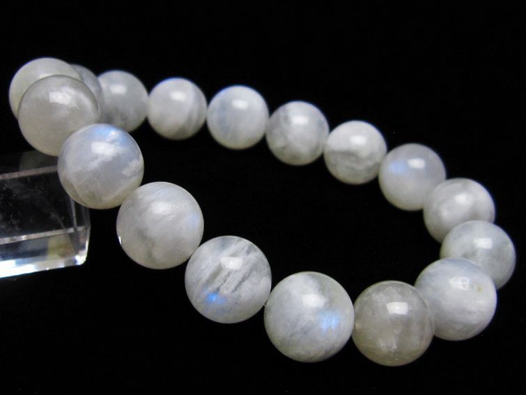 ムーンストーン ブレスレット 13mm [t459-11669] 1枚目