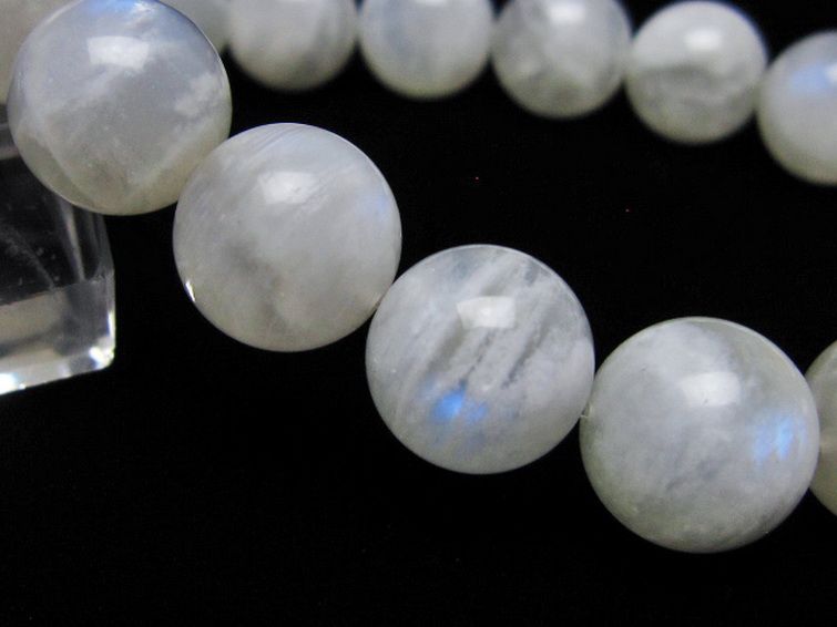 ムーンストーン ブレスレット 13mm [t459-11669] 3枚目