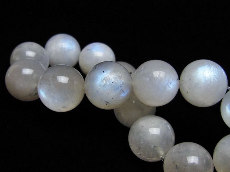 ムーンストーン ブレスレット 15mm [t459-11680] 2枚目