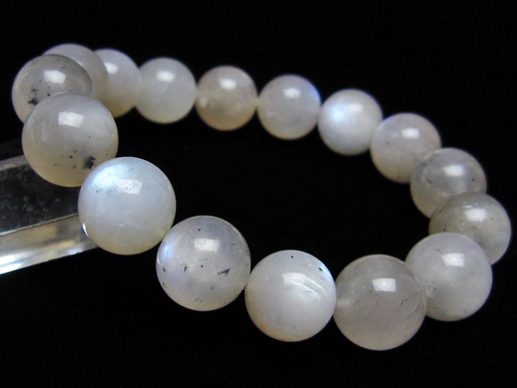 ムーンストーン ブレスレット 13mm [t459-11684] 1枚目