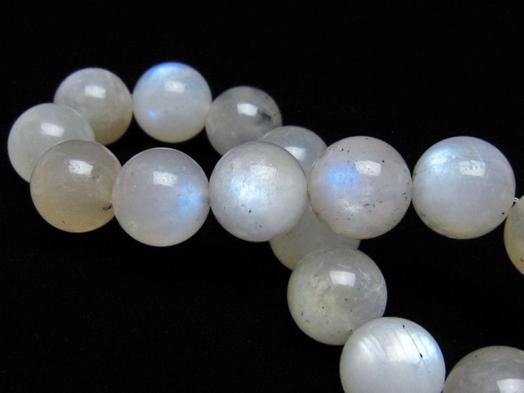 ムーンストーン ブレスレット 13mm [t459-11684] 2枚目