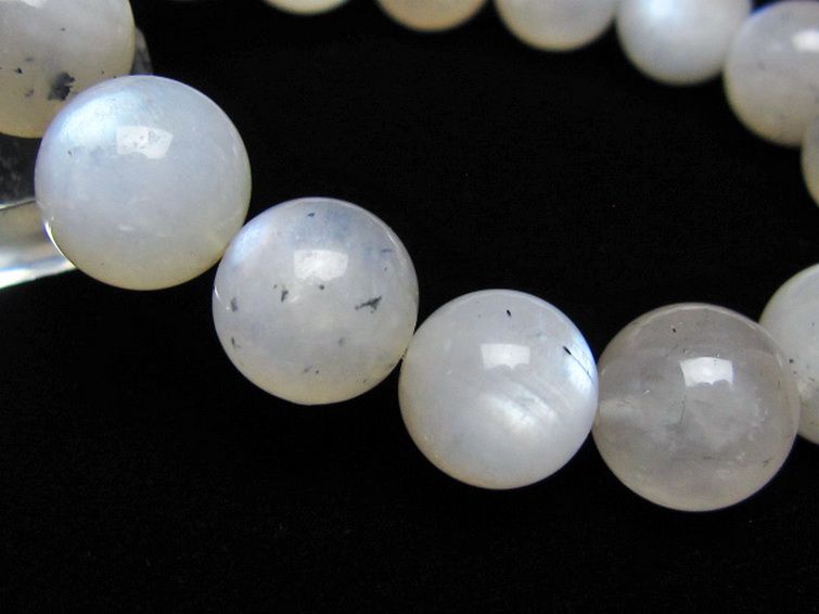 ムーンストーン ブレスレット 13mm [t459-11684] 3枚目