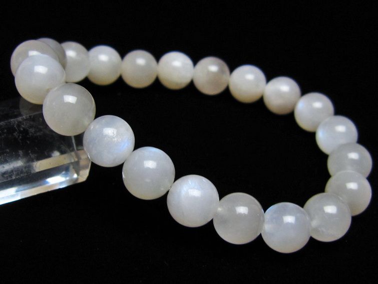 ムーンストーン ブレスレット 10mm [t459-11687] 1枚目