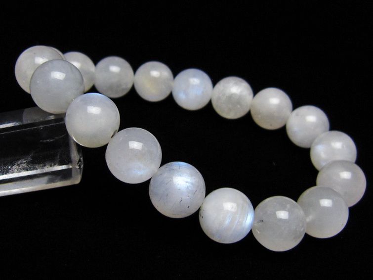 ムーンストーン ブレスレット 12mm [t459-11698] 1枚目