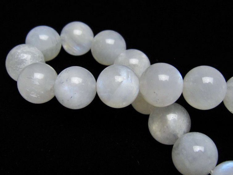 ムーンストーン ブレスレット 12mm [t459-11698] 2枚目