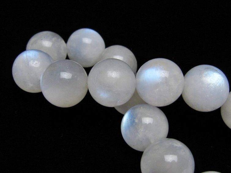 ムーンストーン ブレスレット 15mm [t459-11704] 2枚目