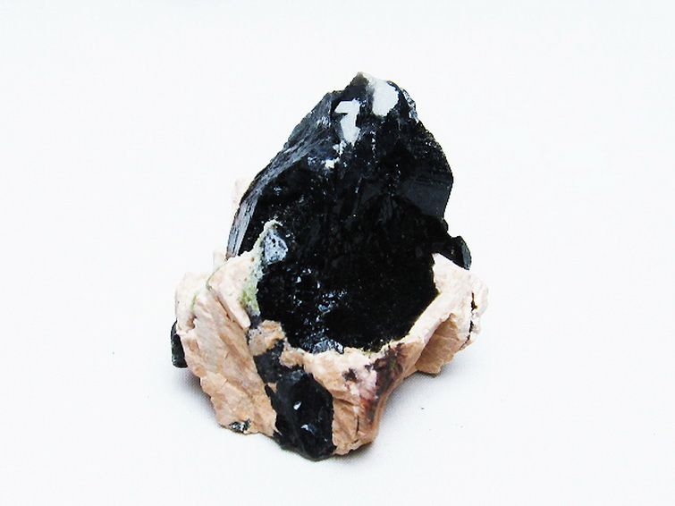 山東省産 モリオン 純天然 黒水晶 原石[T460-6682] 1枚目