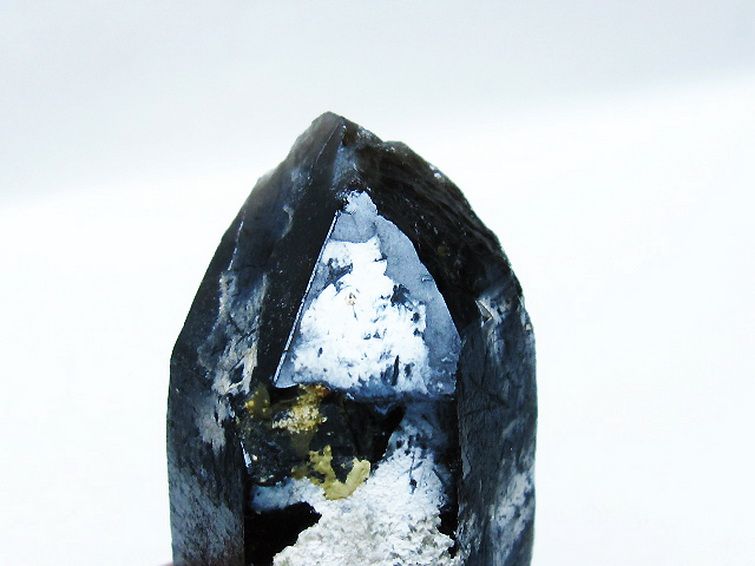 山東省産 モリオン 純天然 黒水晶 原石 [t460-6947] 3枚目