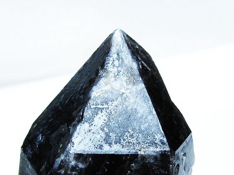 山東省産 モリオン 純天然 黒水晶 原石 [t460-6978] 3枚目