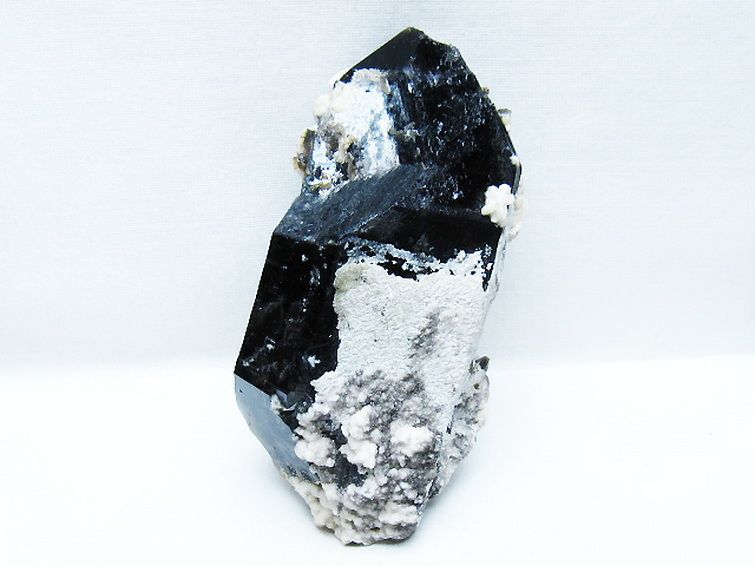 山東省産 モリオン 純天然 黒水晶 原石 [t460-7001] 1枚目