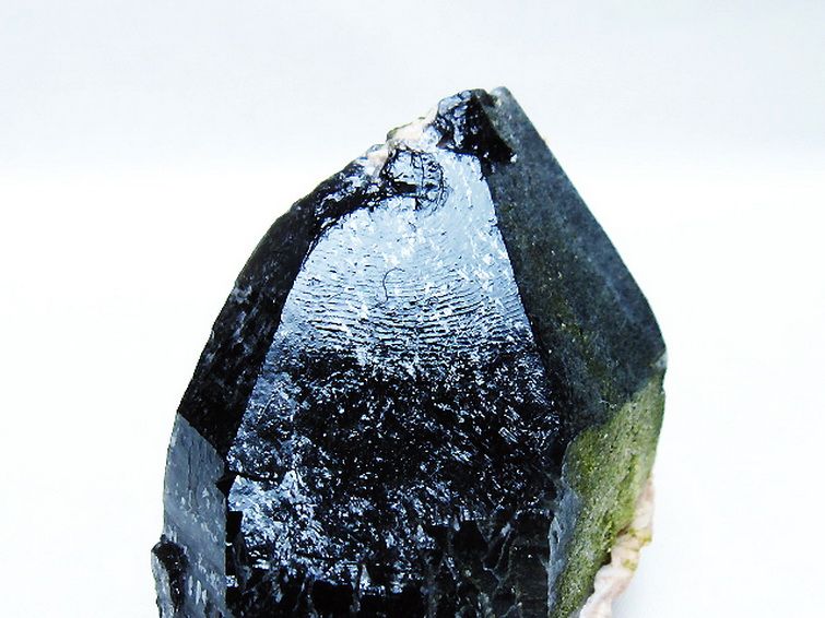 山東省産 モリオン 純天然 黒水晶 原石 [t460-7018]