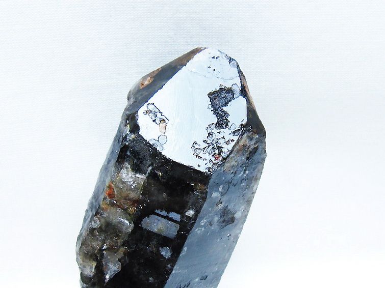 山東省産 モリオン 純天然 黒水晶 原石 [t460-7021] 2枚目