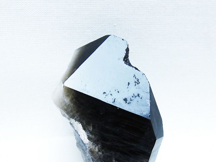 山東省産 モリオン 純天然 黒水晶 原石 [t460-7084] 2枚目