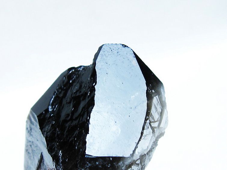 山東省産 モリオン 純天然 黒水晶 原石 [t460-7084] 3枚目