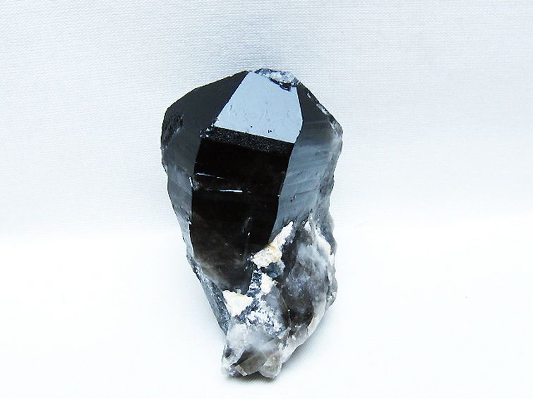 山東省産 モリオン 純天然 黒水晶 原石 [t460-7145] 1枚目