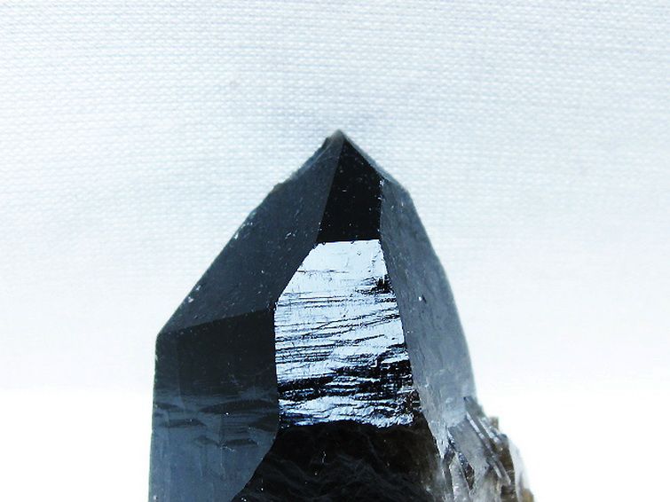 山東省産 モリオン 純天然 黒水晶 原石 [t460-7165] 2枚目