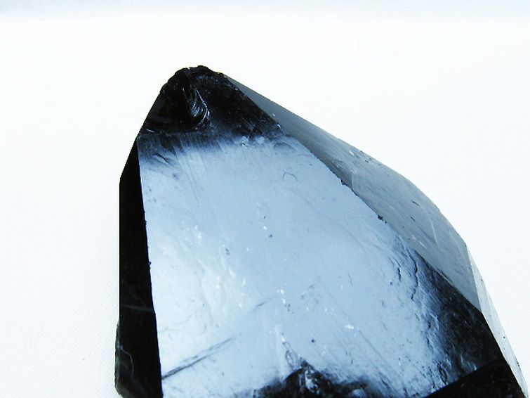 山東省産 モリオン 純天然 黒水晶 原石 [t460-7186] 2枚目