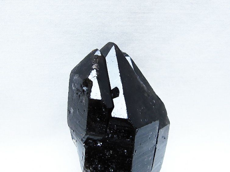 山東省産 モリオン 純天然 黒水晶 原石 [t460-7637] 2枚目