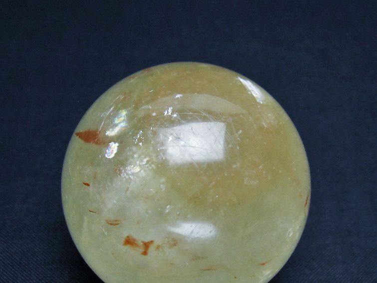 カルサイト 丸玉 46mm [t461-10829] 2枚目