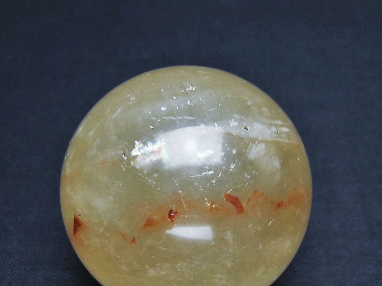 カルサイト 丸玉 45mm [t461-10833] 2枚目