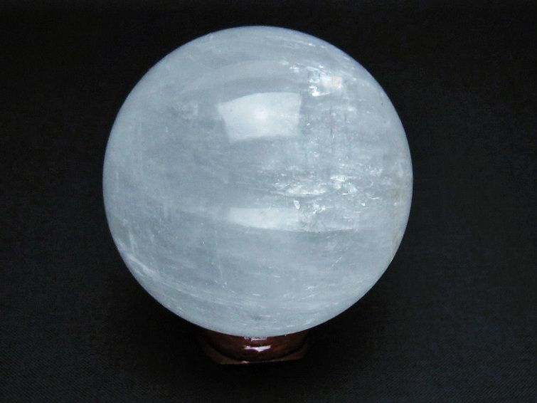 カルサイト 丸玉 58mm [t461-10871] 3枚目