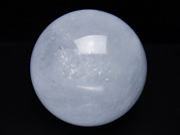 2Kg カルサイト 丸玉 115mm [T461-11263] 1枚目