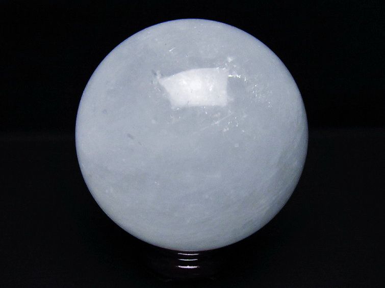2Kg カルサイト 丸玉 115mm [T461-11263] 3枚目
