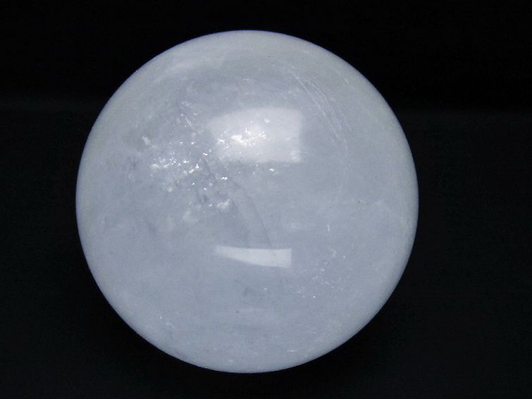 1.3Kg カルサイト 丸玉 95mm [T461-11266] 1枚目