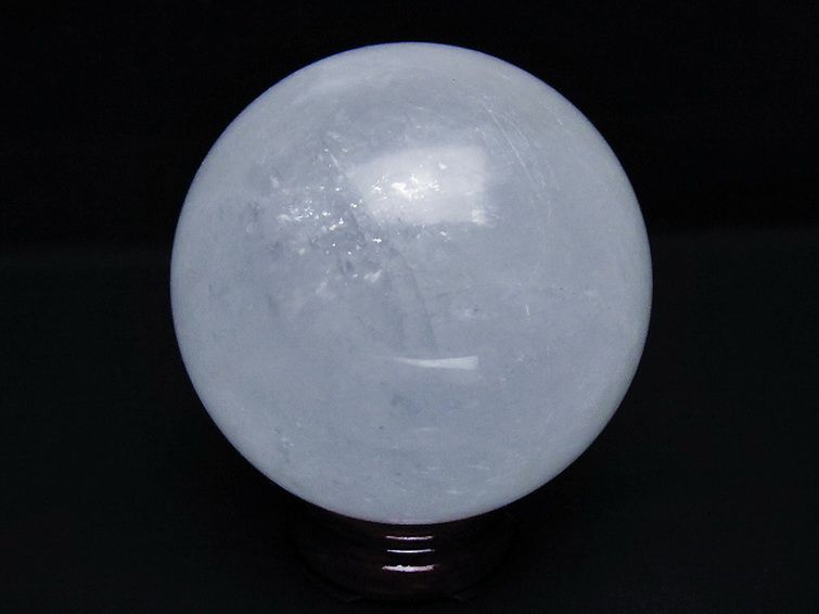 1.3Kg カルサイト 丸玉 95mm [T461-11266] 3枚目