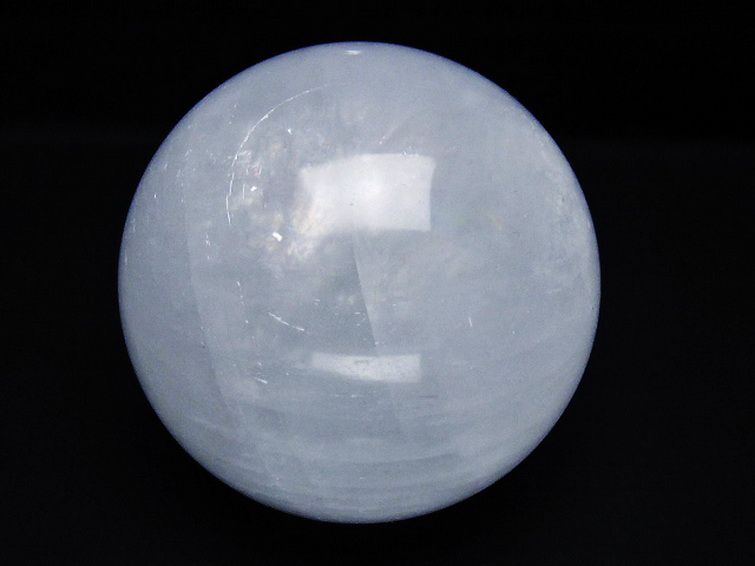 1.3Kg カルサイト 丸玉 96mm [T461-11285] 1枚目