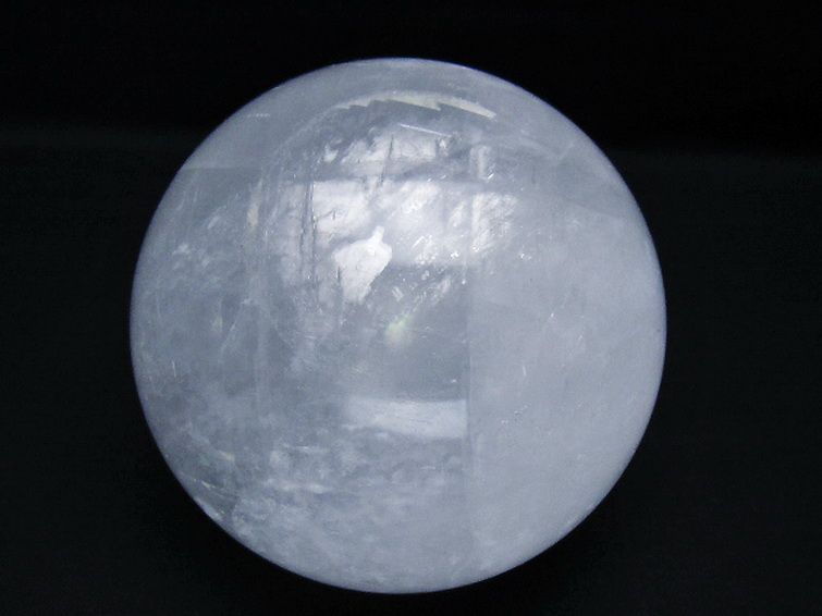 1.1Kg カルサイト 丸玉 90mm [T461-11287] 1枚目