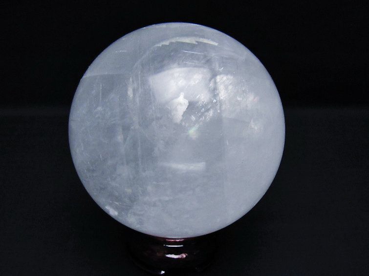 1.1Kg カルサイト 丸玉 90mm [T461-11287] 3枚目