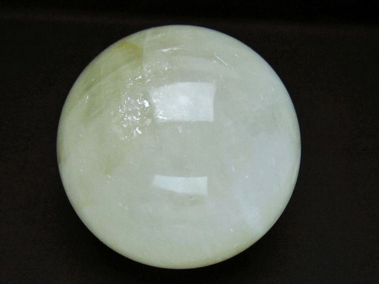 カルサイト 丸玉 77mm [t461-11304] 1枚目