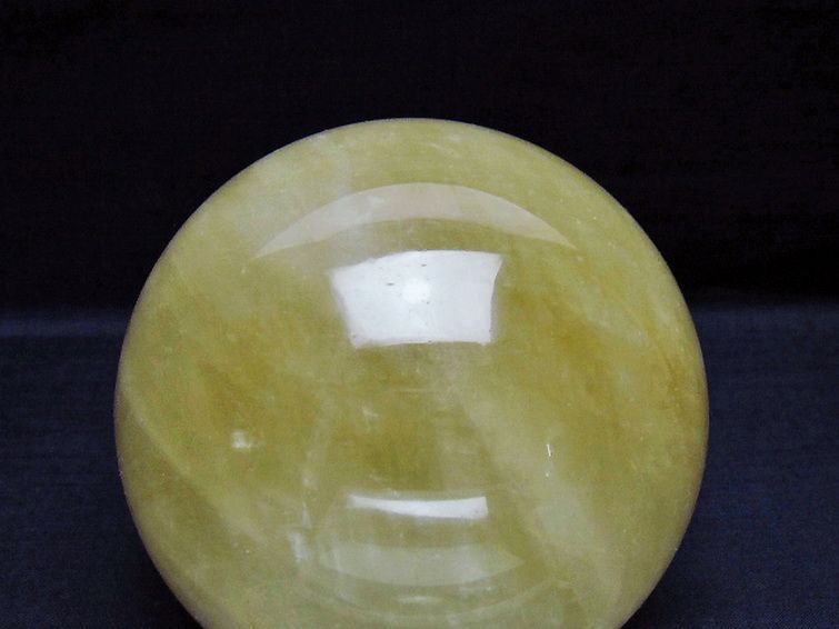 1.7Kg カルサイト 丸玉 110mm [T461-11351] 2枚目