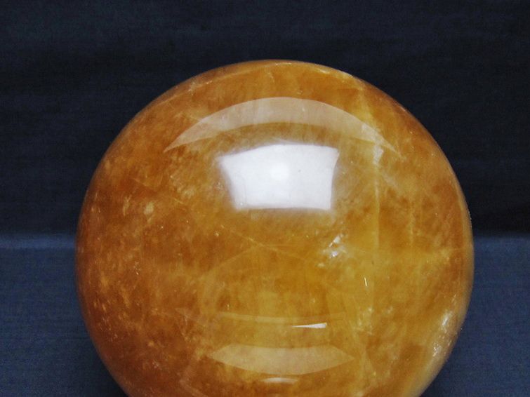 2.9Kg カルサイト 丸玉 130mm [T461-11376] 2枚目