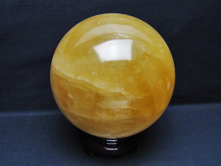 5Kg カルサイト 丸玉 155mm [T461-11391] 3枚目