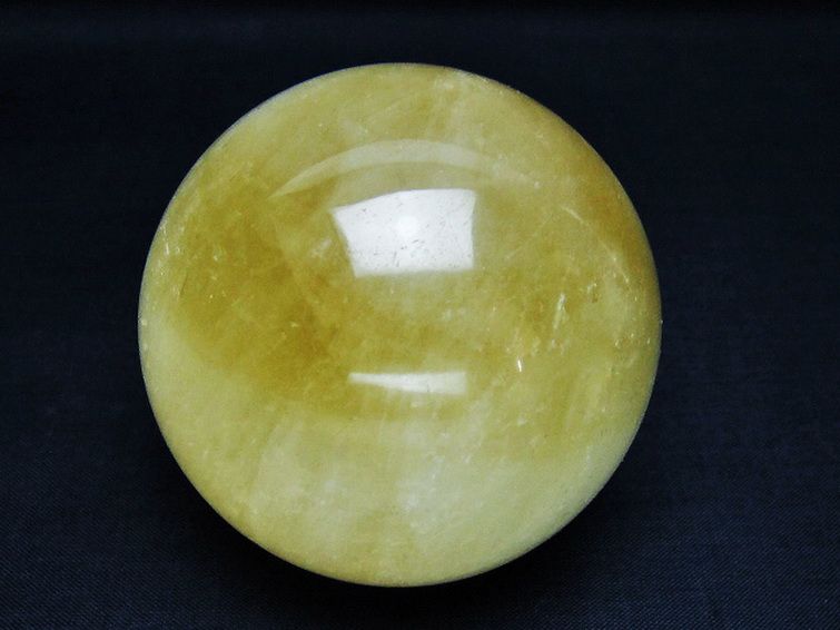 カルサイト 丸玉 70mm [t461-11476] 1枚目