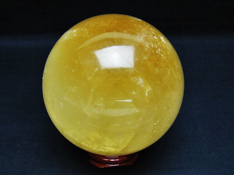 カルサイト 丸玉 76mm [t461-11481] 3枚目
