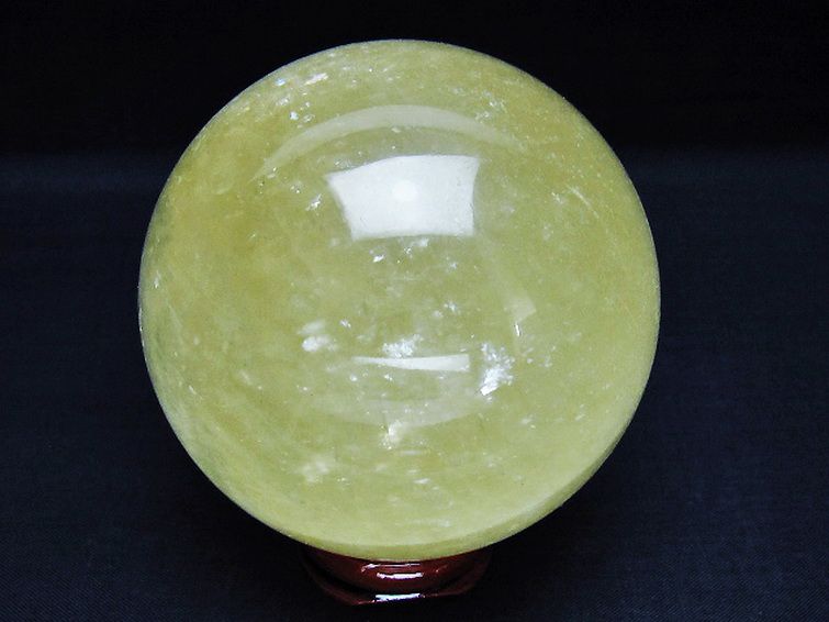カルサイト 丸玉 79mm [t461-11486] 3枚目