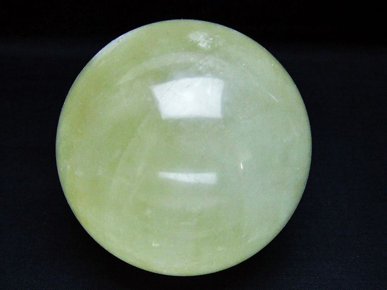 カルサイト 丸玉 81mm [t461-11488] 1枚目